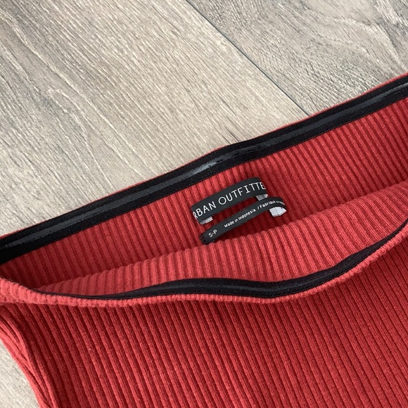 Burnt red tube top - Picture 3 of 4